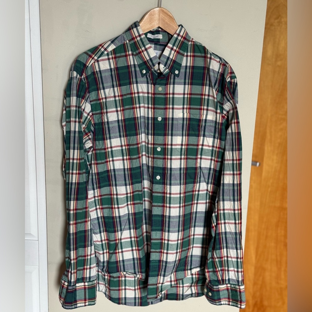 Yale Co-Op Gant Men's Plaid Button Down Shirt